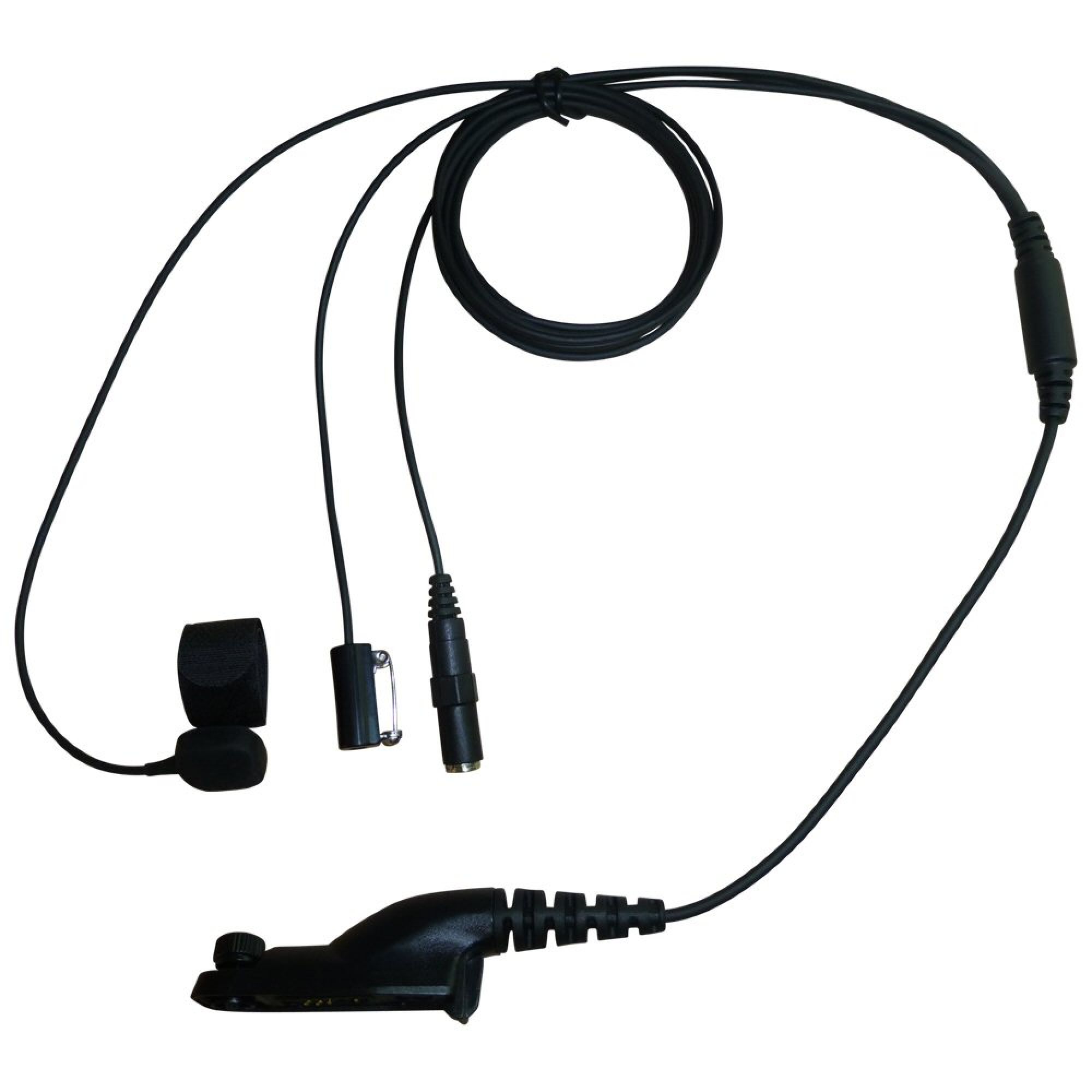 TC4 Motorola MTP850S and MTP6550 3 wire kevlar surveillance headset 3 ...