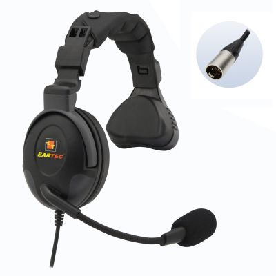 Proline Single sided light industrial headset with dynamic mic XLR5M - EPLS-XLR5M - Showcomms